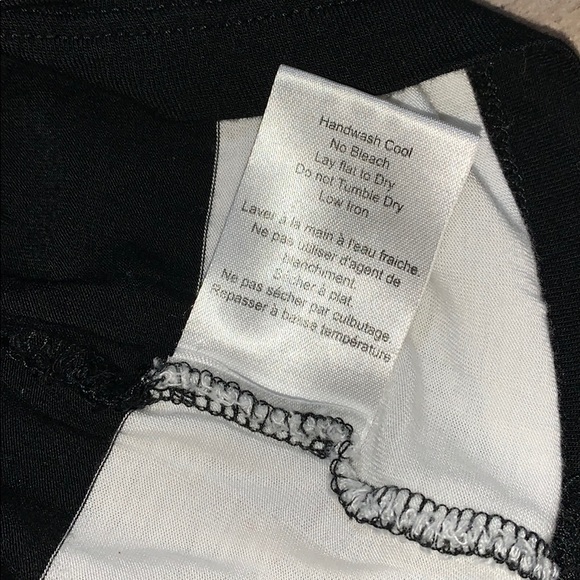 Babaton Black & White Stripe Tee XS - Picture 5 of 8